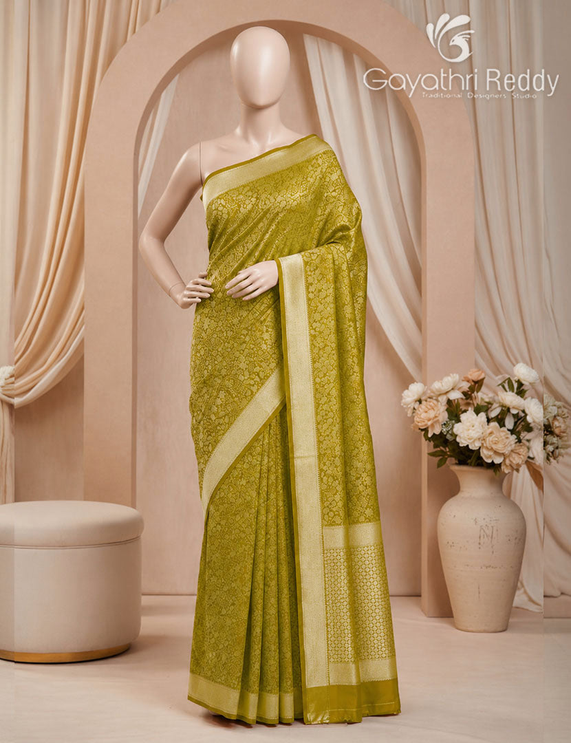 MYSORE CREPE BROCADE SAREE-MCB14