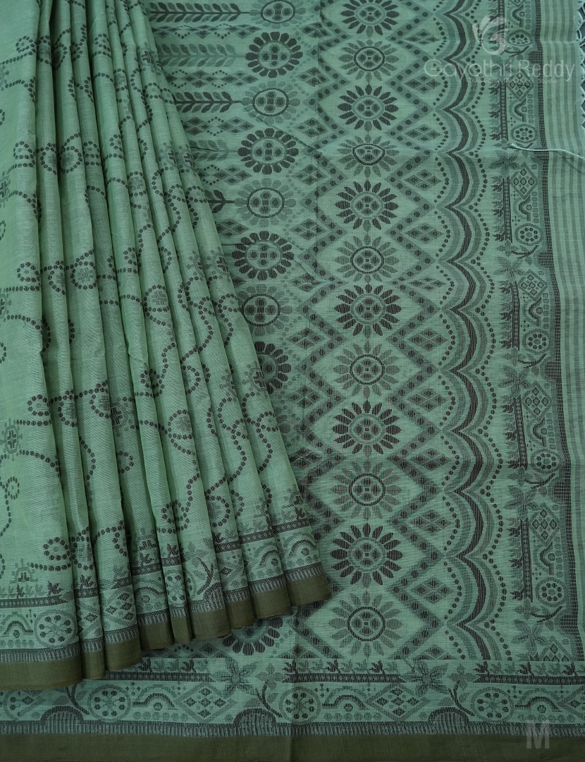 JAMDANI COTTON(WITHOUT BLOUSE)-JMC417