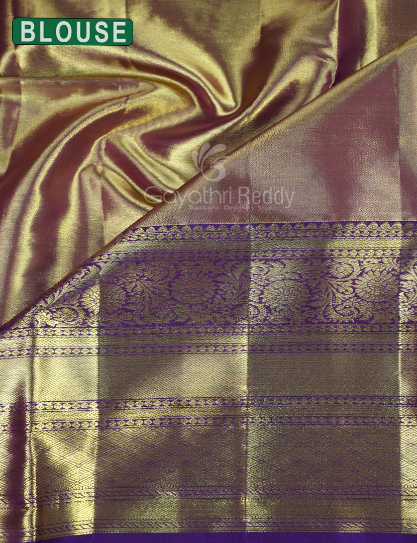 PURE KANCHI PATTU PAVADA(FREE SIZE)-KPL784