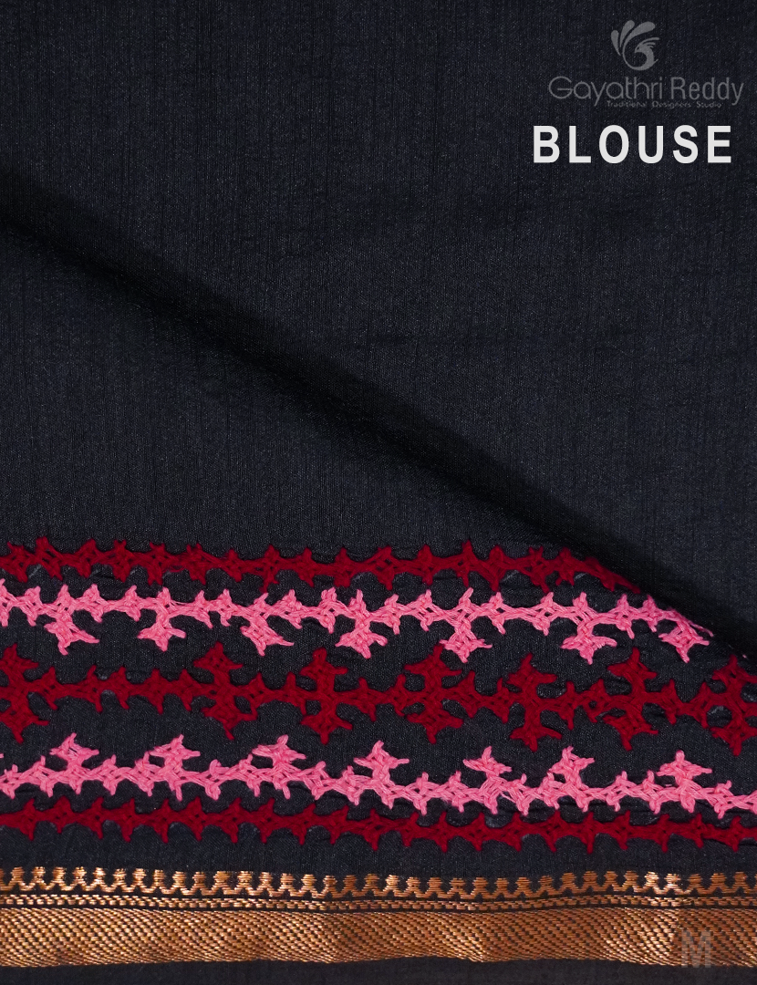 PURE DESI TUSSAR HAND WORK-TS1243