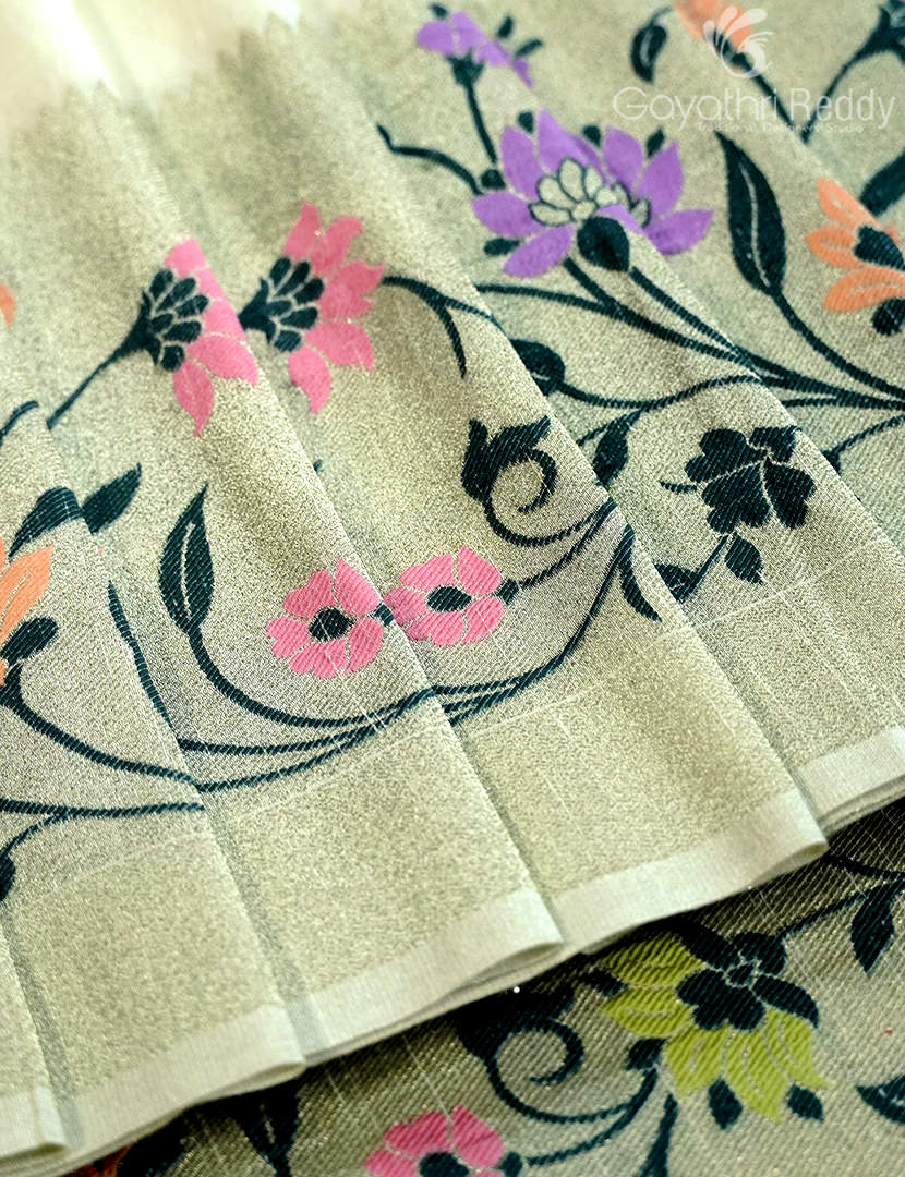 SEMI TUSSAR KADDI SAREE-STK6