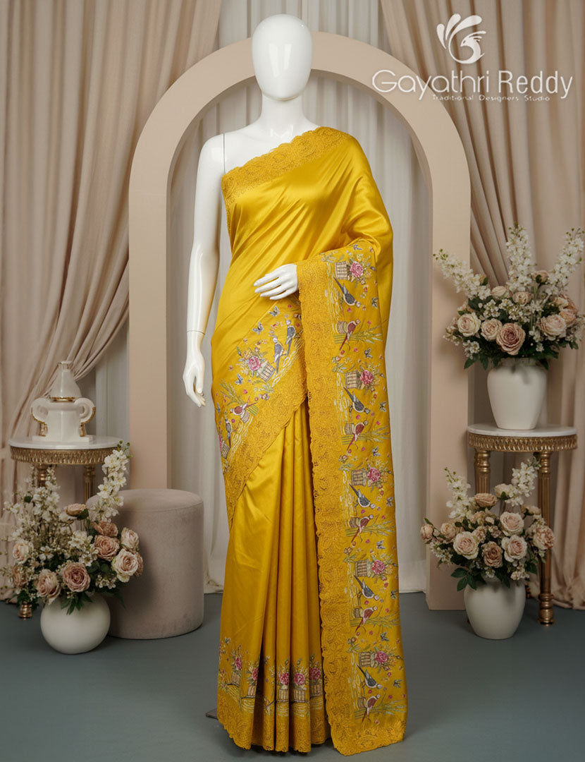 SEMI DUPION SILK SAREE-SDS133
