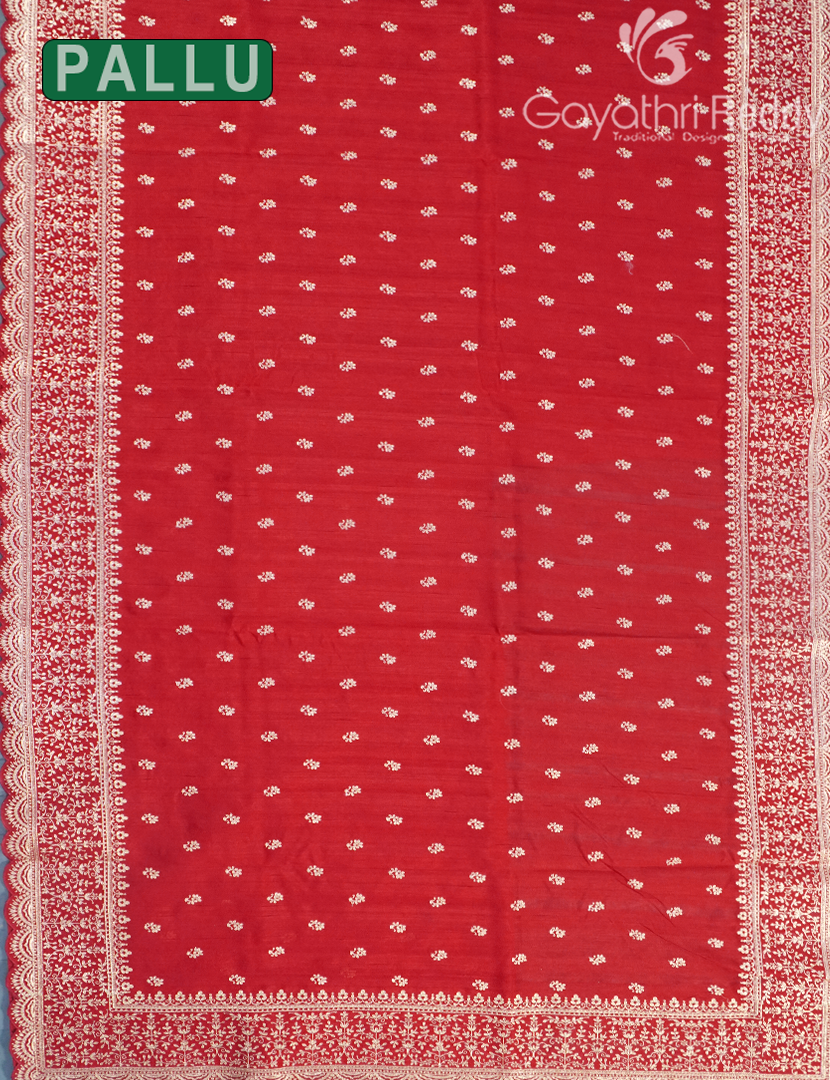 TUSSAR PITTA WORK SAREE-TPW5
