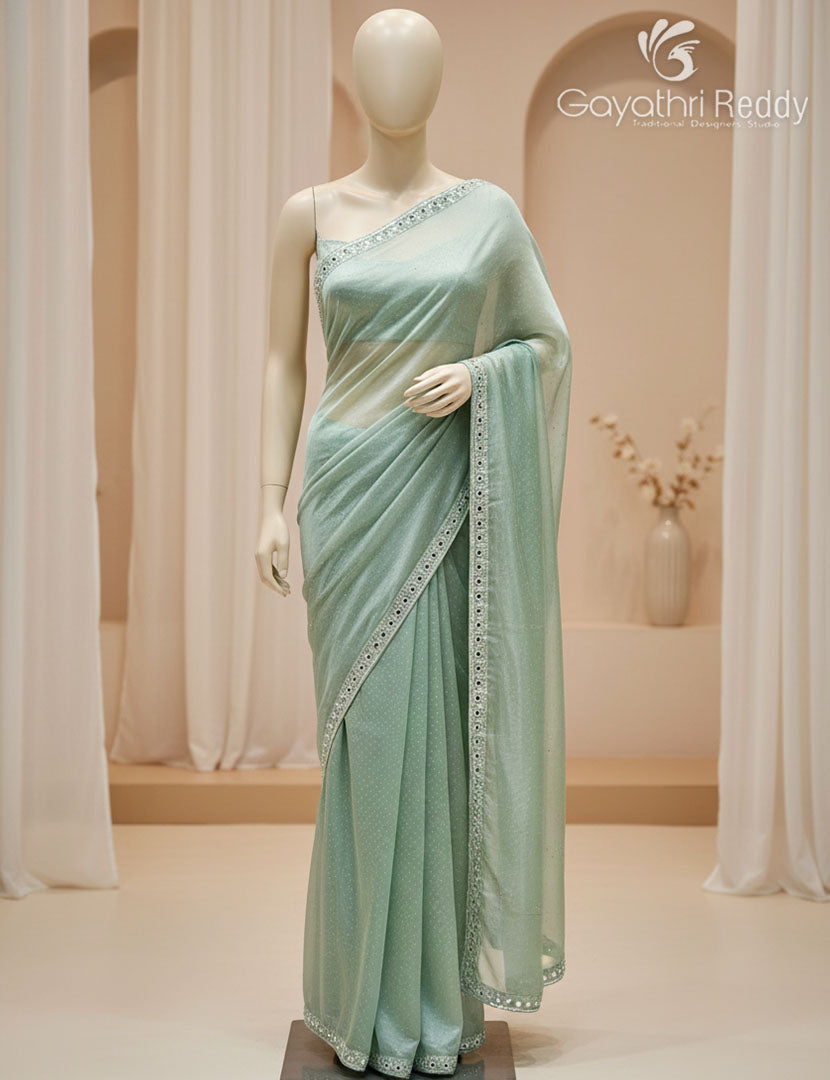 NETTED FANCY SAREE-NF28