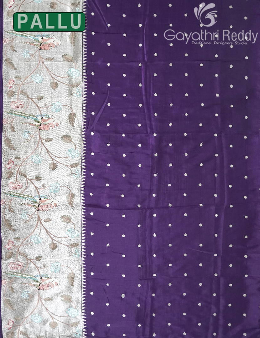 DUPION SILK SAREE-DSS30