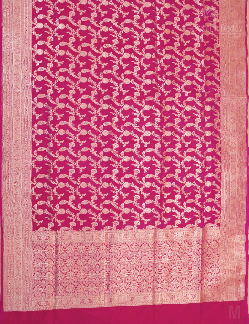 PURE BANARAS KATAN SILK JAAL-BP1086
