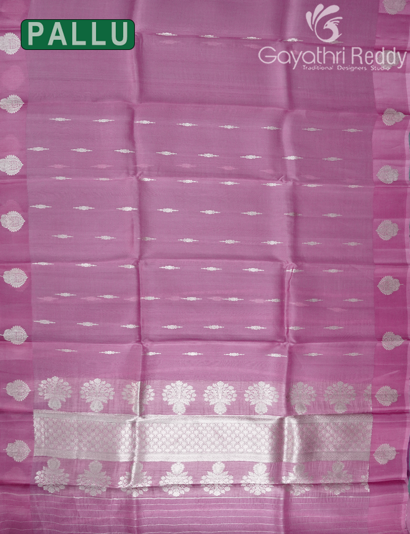 PURE BANARAS KORA SILK-BKS110