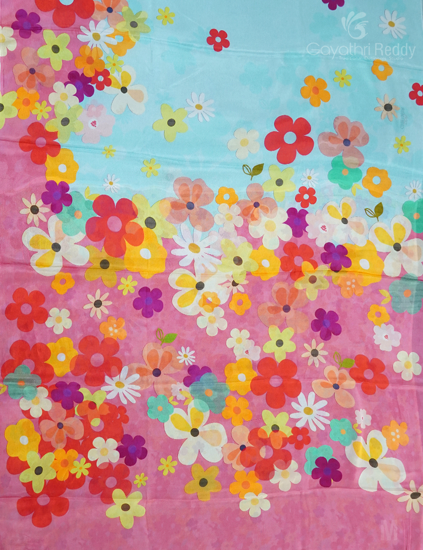 GEORGETTE PRINTED SAREE-PGP30