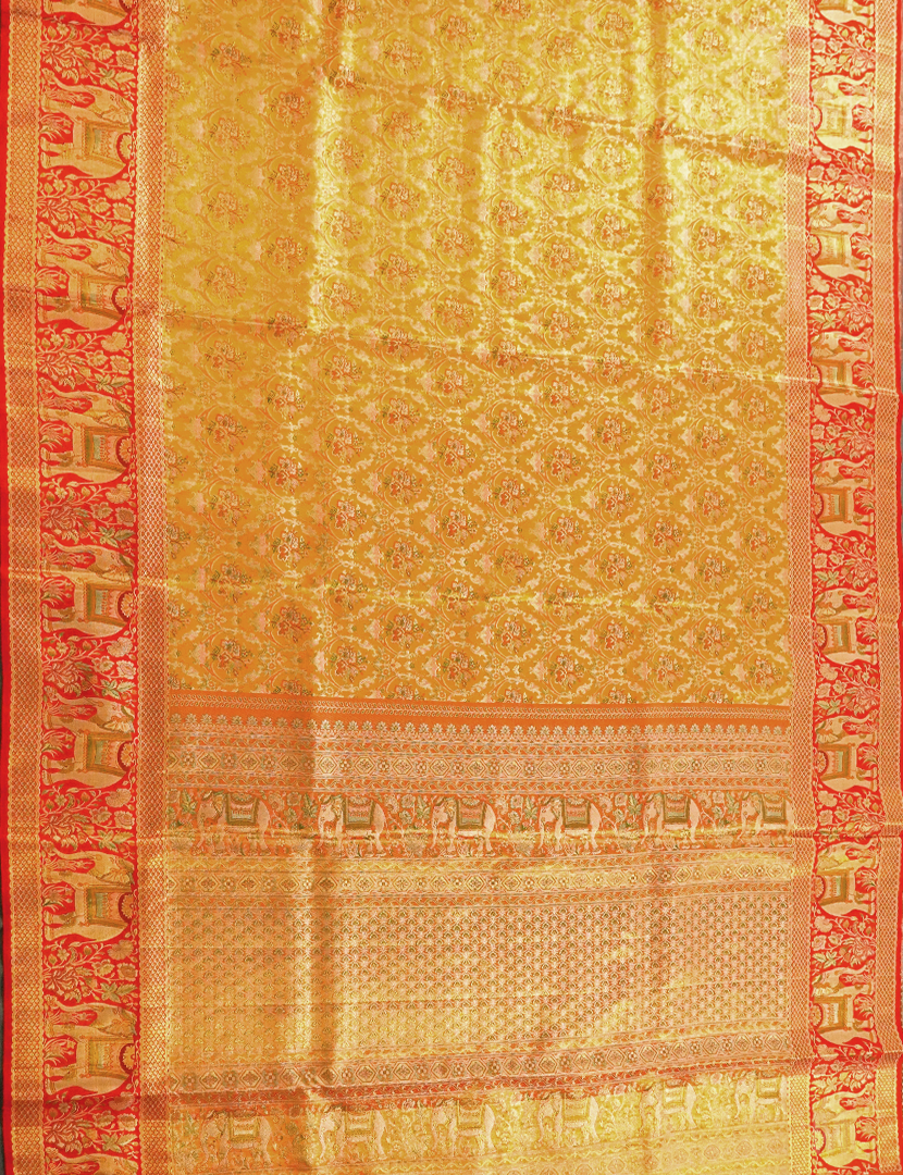 PURE KANCHI PATTU (4.G) BRIDAL SAREE-BKP1876