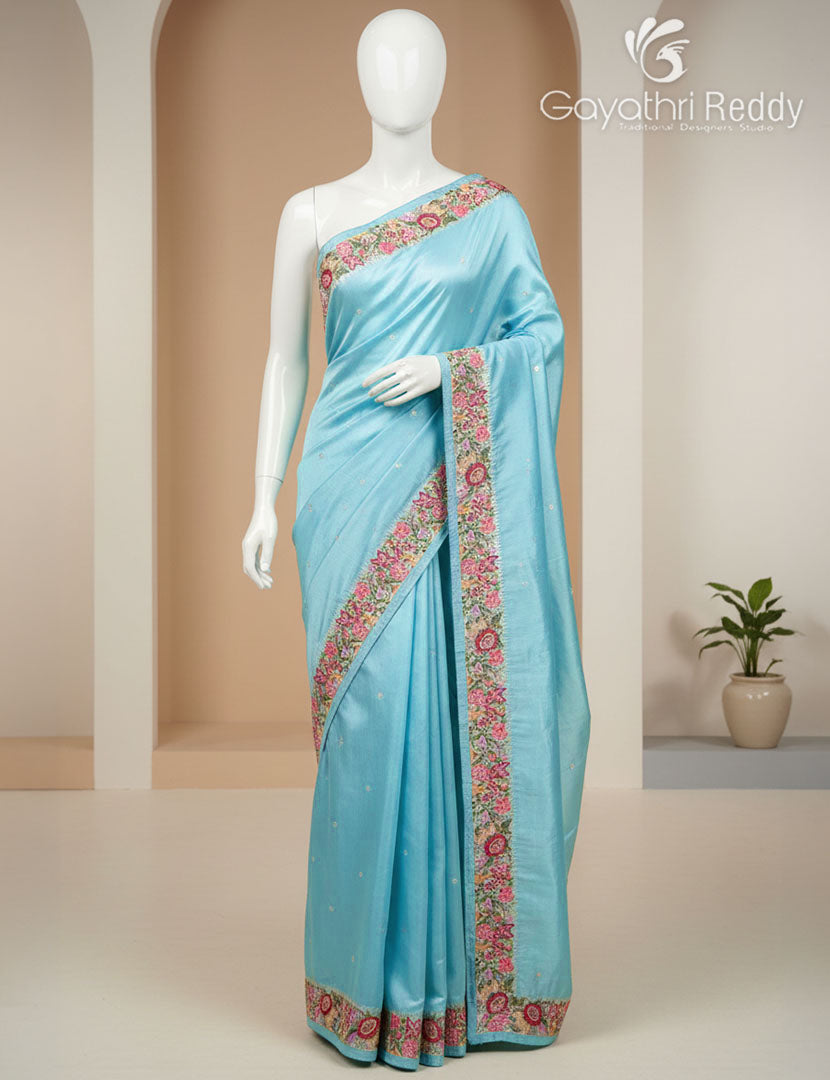SEMI DUPION SILK SAREE-SDS119