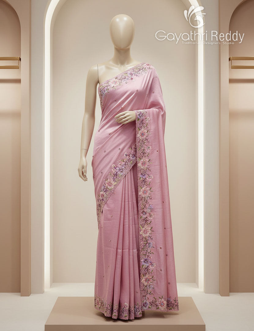 SEMI DUPION SILK SAREE-SDS96
