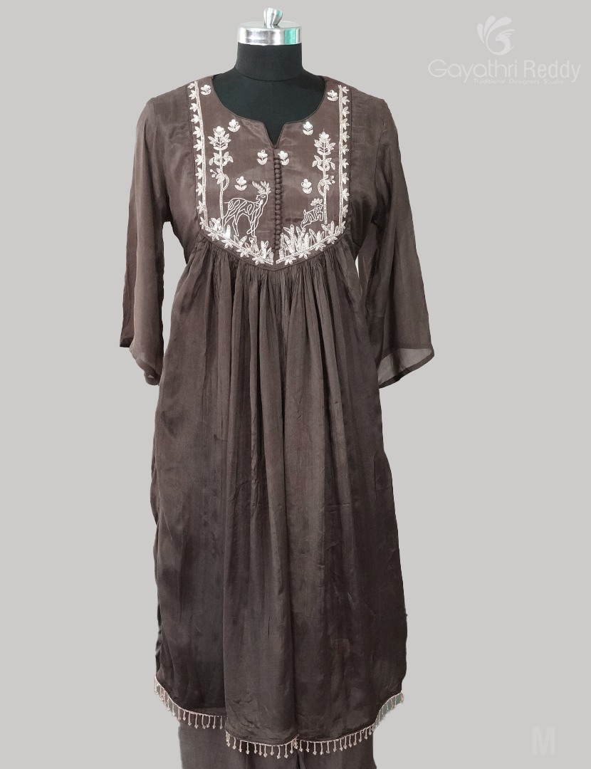 READYMADE DRESS SET(3PC)-KDS985