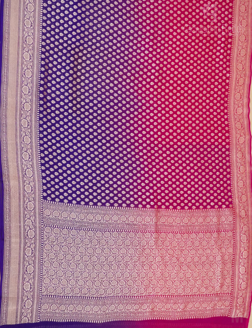 PURE BANARAS GEORGETTE KADDI-BG618