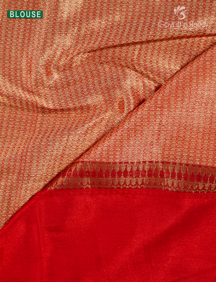 BANARAS KORA SAREE-BKS156