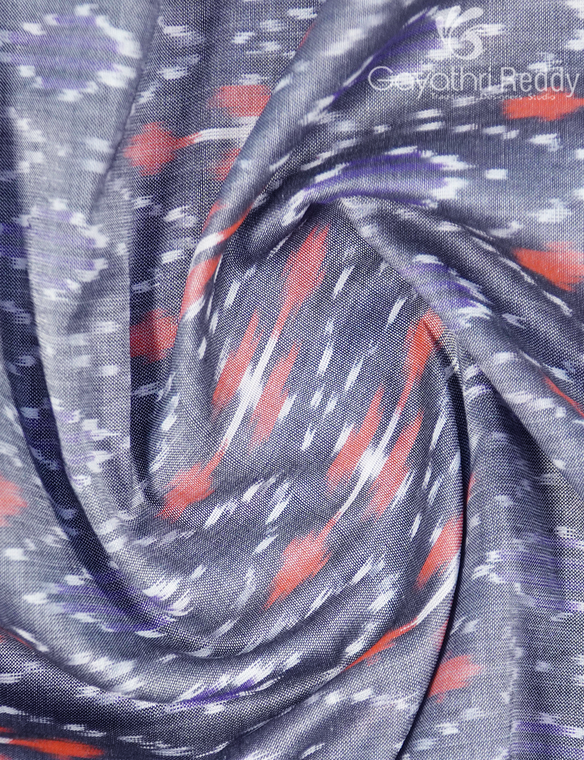 PURE IKKAT COTTON SAREE-IKC1103