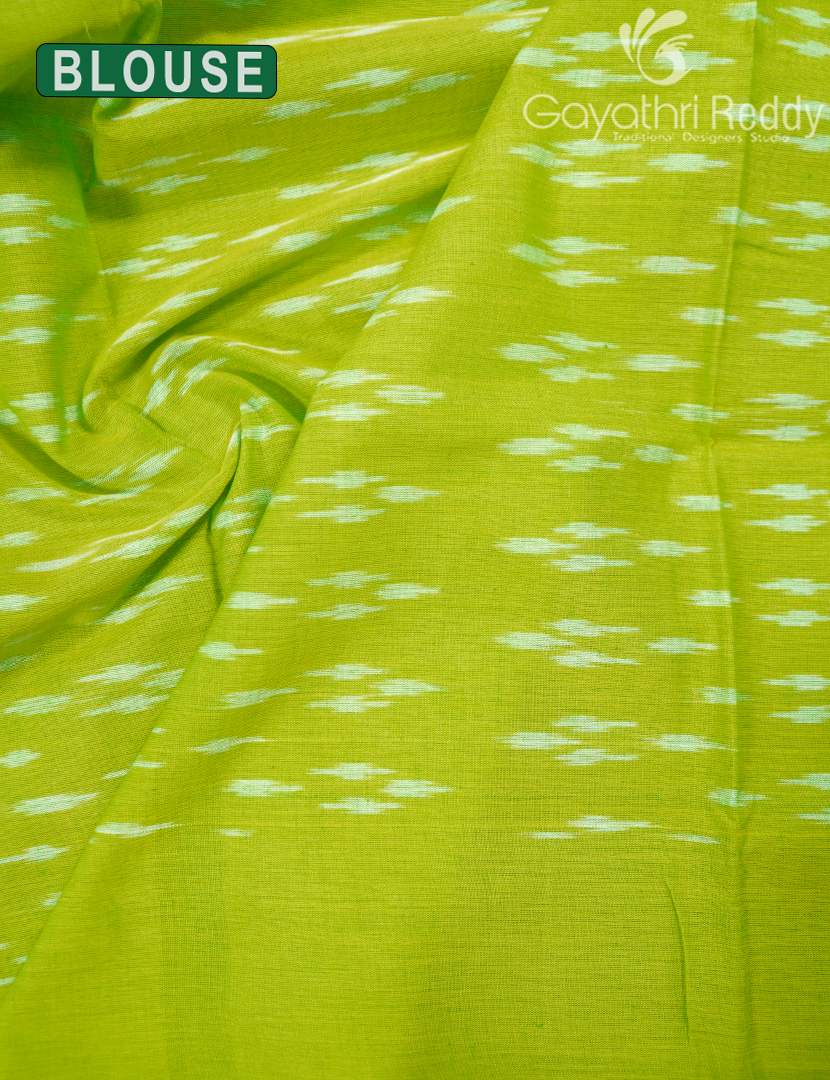 PURE IKKAT COTTON SAREE-IKC1104