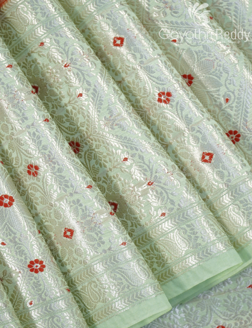 MANGO SILK SAREE -PRM1085