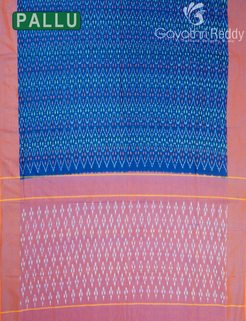PURE IKKAT COTTON SAREE-IKC1105