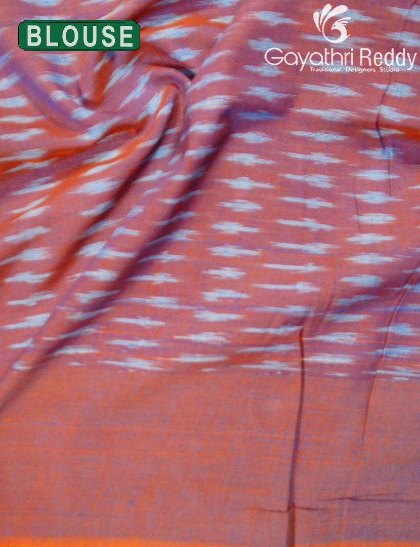 PURE IKKAT COTTON SAREE-IKC1105