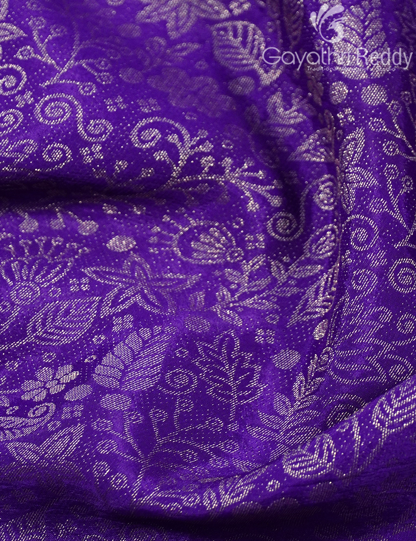 MYSORE CREPE BROCADE SAREE-MCB16