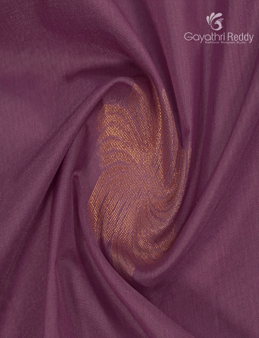Kanchipuram Sico Saree in Deep Onion Pink and Green