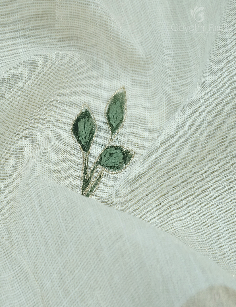 PURE LINEN SAREE-L1352