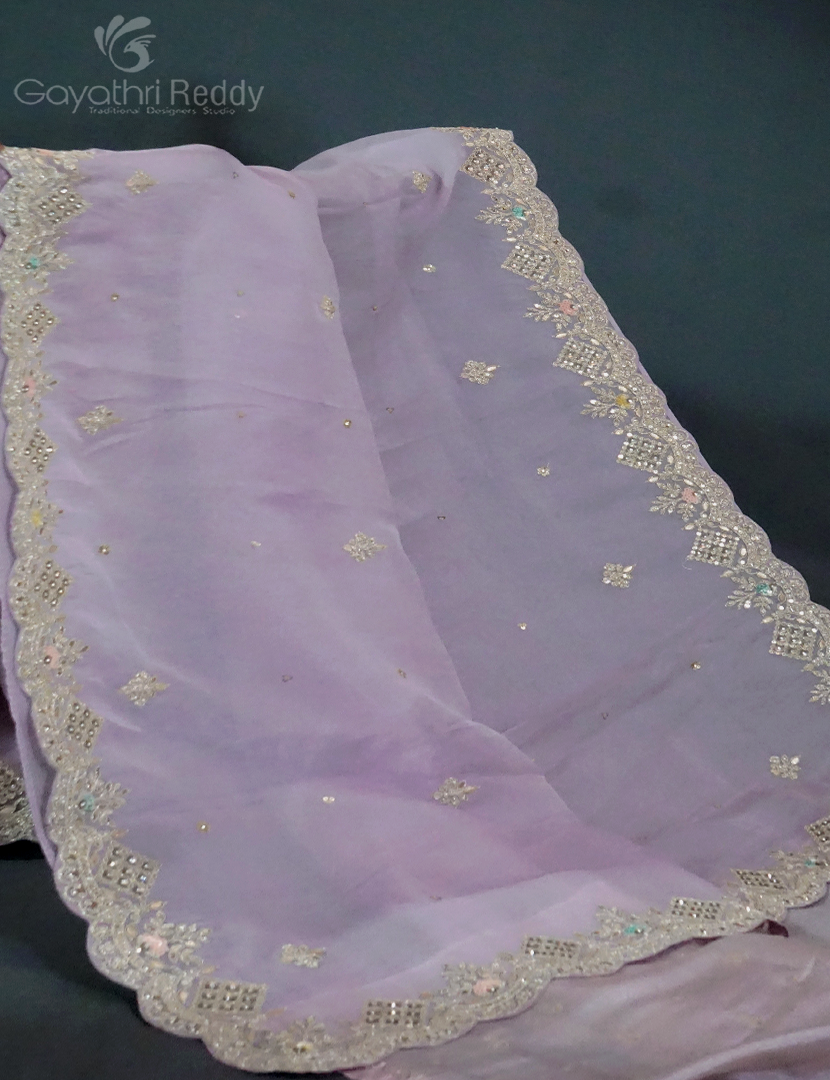 PURE GLASS ORANZA SAREE-FA4001