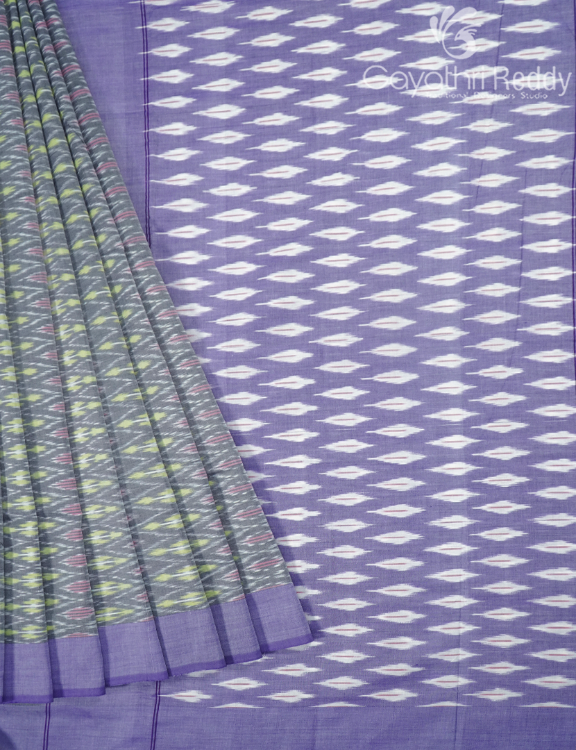 PURE IKKAT COTTON SAREE-IKC1107