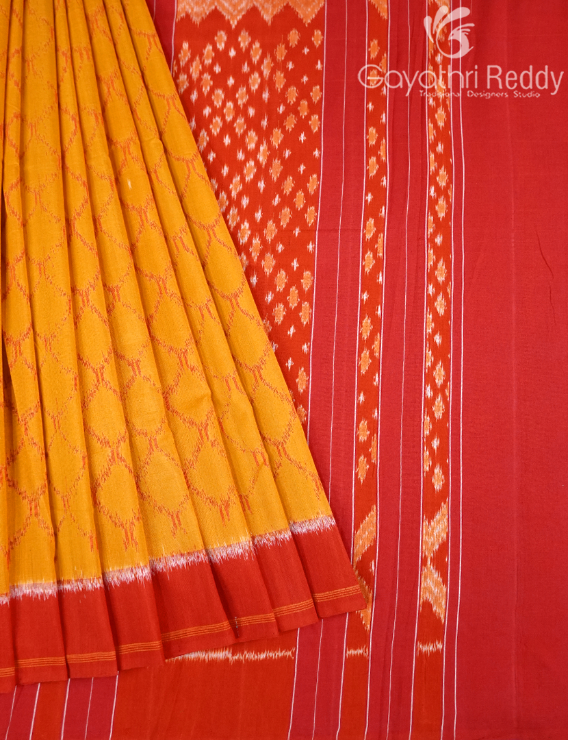 PURE IKKAT COTTON (H.L) SAREE-IKC1050