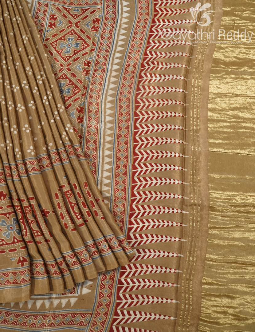 PURE GAJI SILK SAREE -GSS42