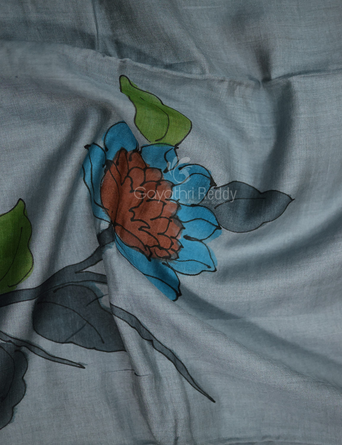 PURE TUSSAR SILK CUT WORK-PTC8