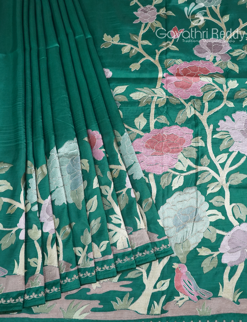 DUPION SILK FANCY SAREE -DSF21