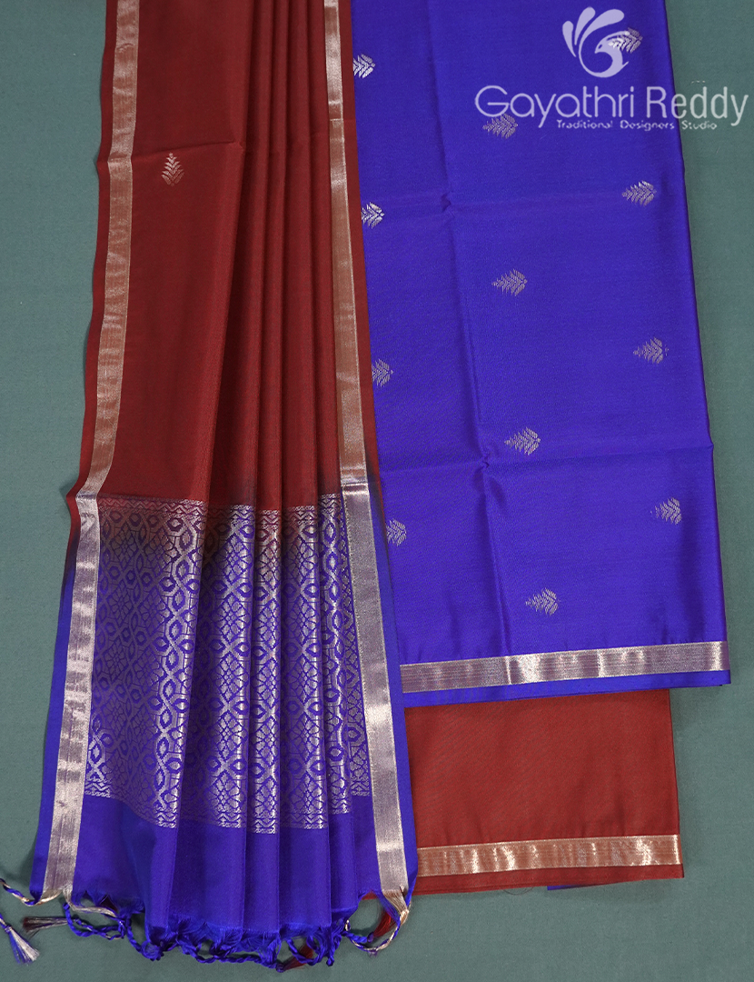 PURE KANCHI PATTU (D.M) 3PC-KPDM31