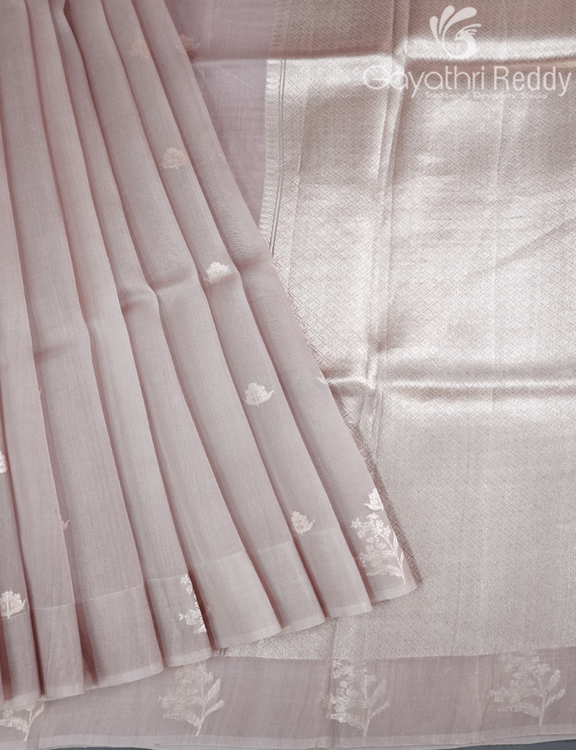 PURE BANARAS KORA SILK-BKS116