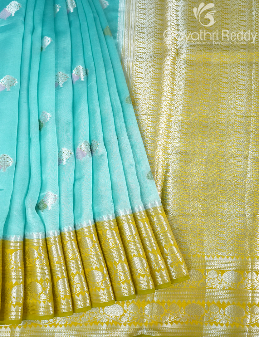 MANGO SILK SAREE -PRM957