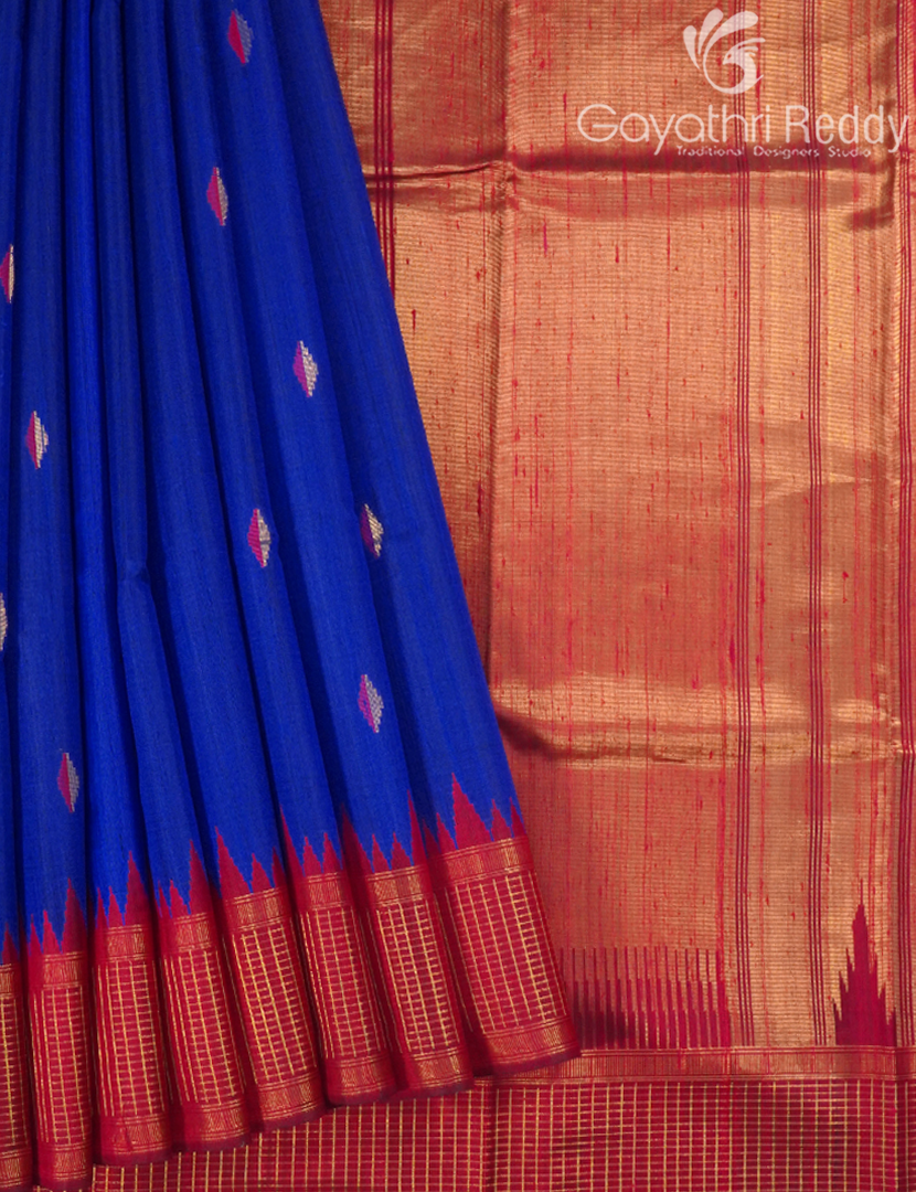 PURE KHADI PATTU SAREE-KHP1394