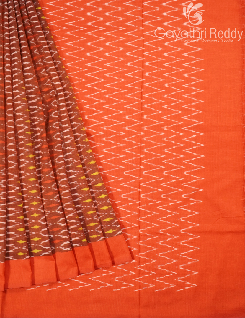 PURE IKKAT COTTON SAREE-IKC1108