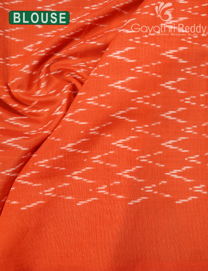 PURE IKKAT COTTON SAREE-IKC1108