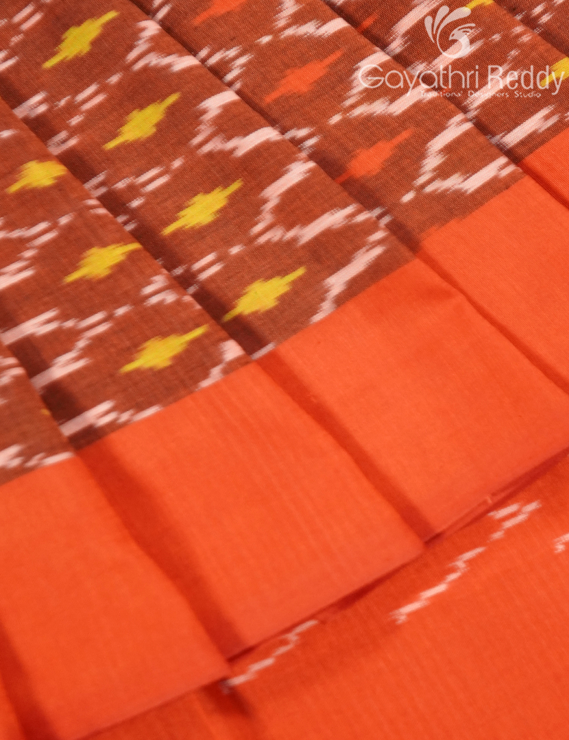 PURE IKKAT COTTON SAREE-IKC1108