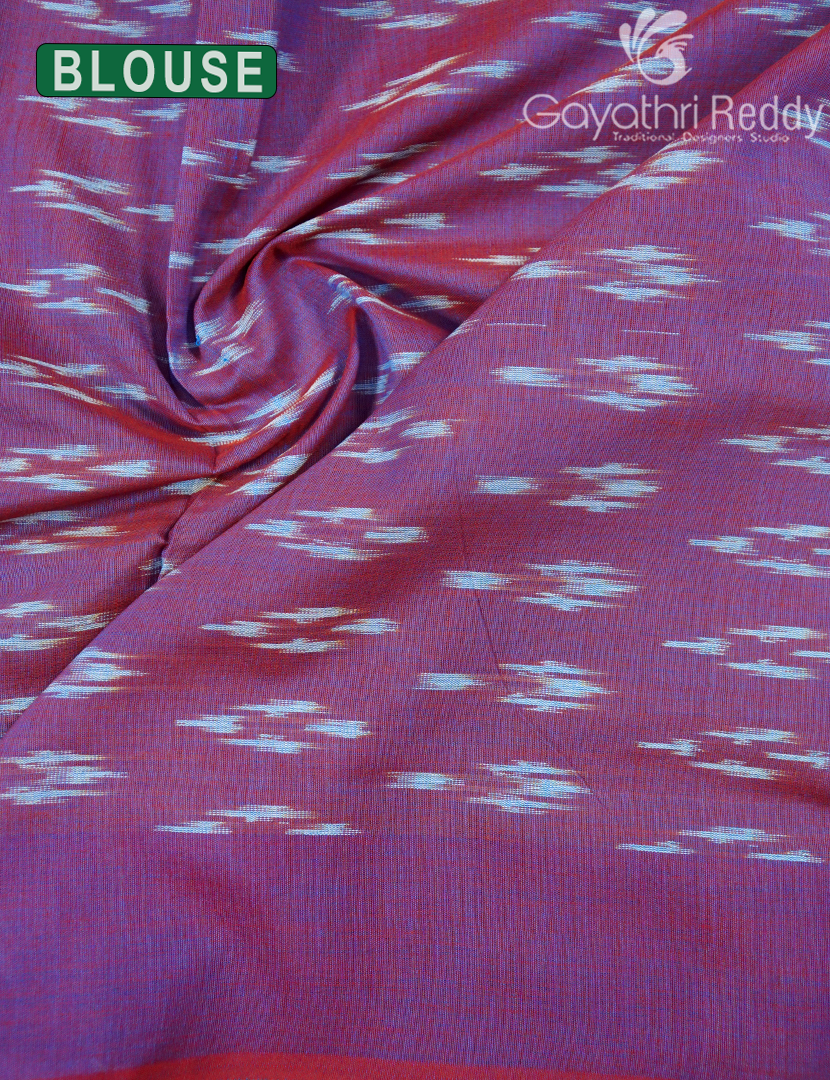 PURE IKKAT COTTON SAREE-IKC1109