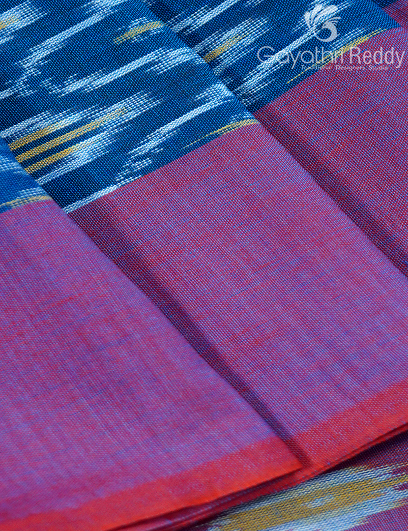PURE IKKAT COTTON SAREE-IKC1109