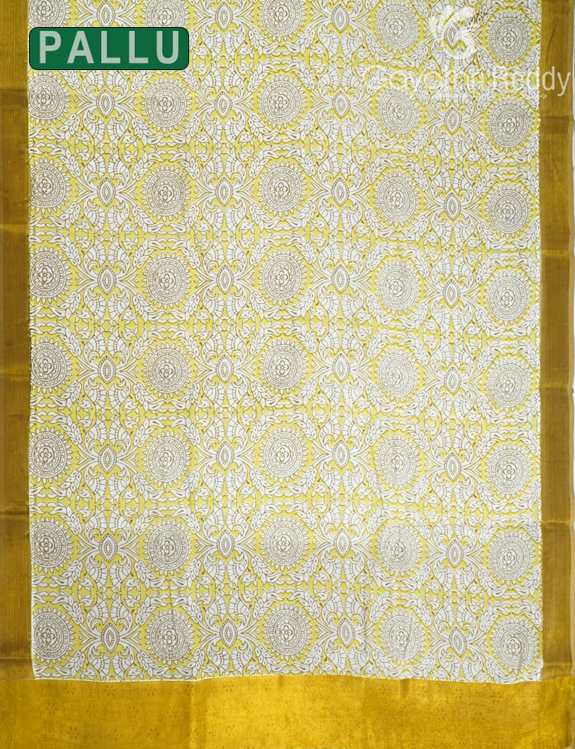 PURE KERALA COTTON PRINTED SAREES-CP19