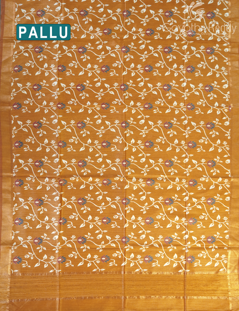 PURE DESI TUSSAR SILK-TS1531