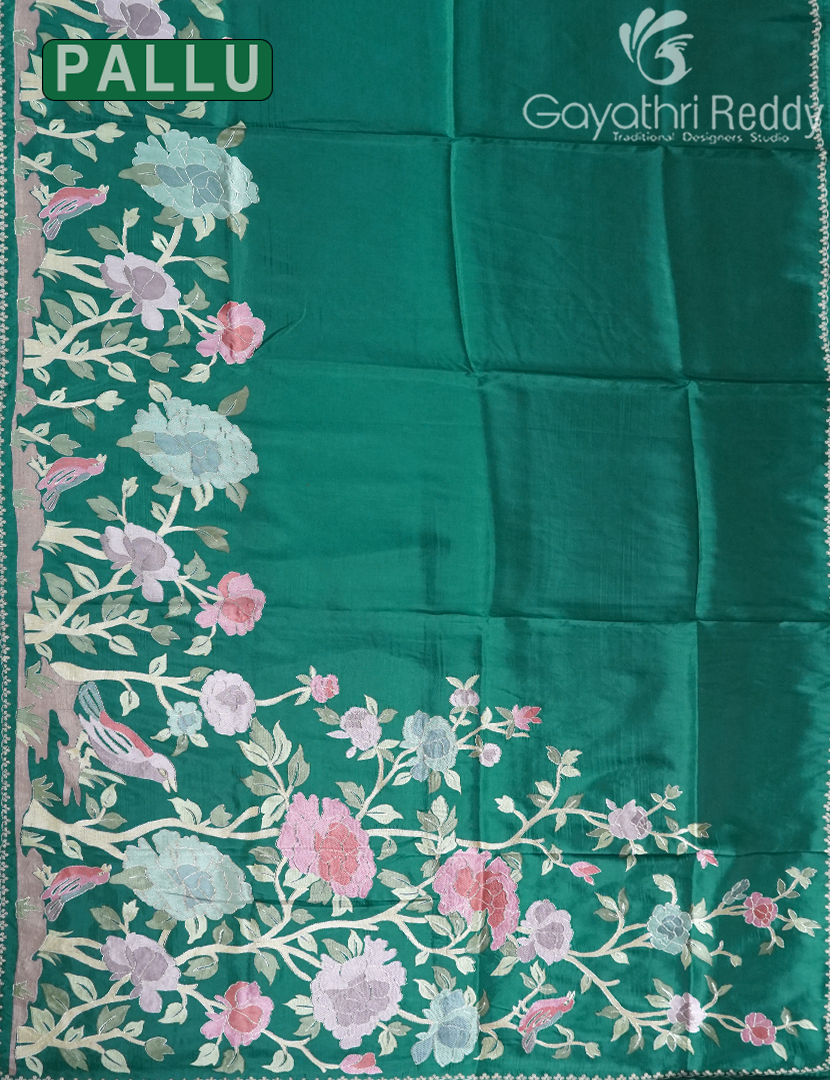 DUPION SILK FANCY SAREE -DSF21