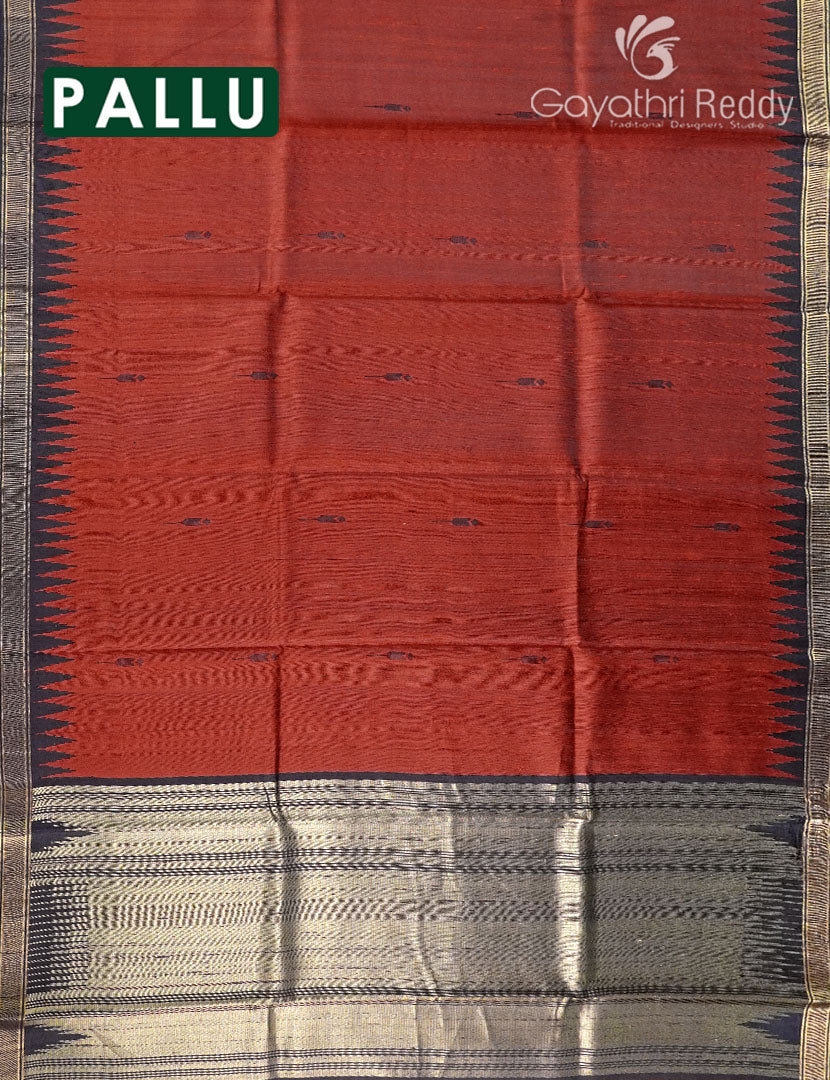 PURE KHADI PATTU SAREE-KHP1352