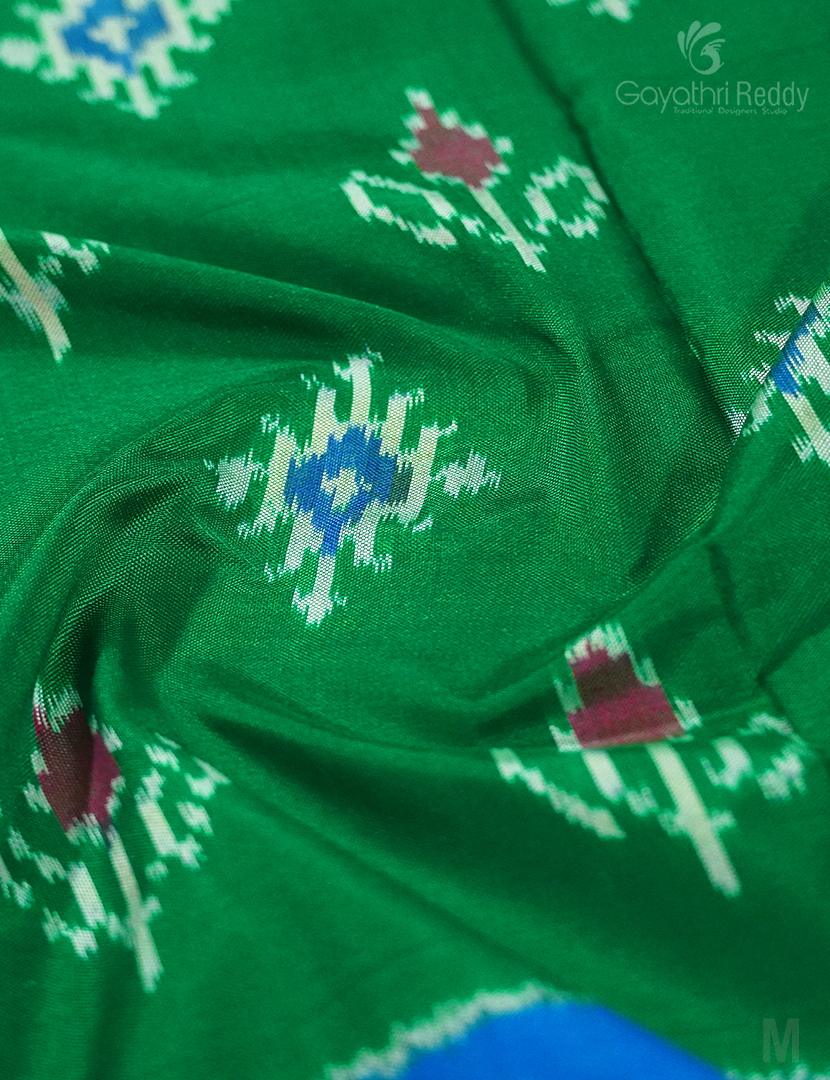 PURE IKKAT PATTU LEHANGA(ZERO SIZE)-IPL102