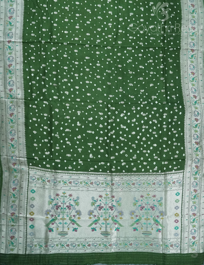 PURE GAJJI SILK BANDHANI-PGB3
