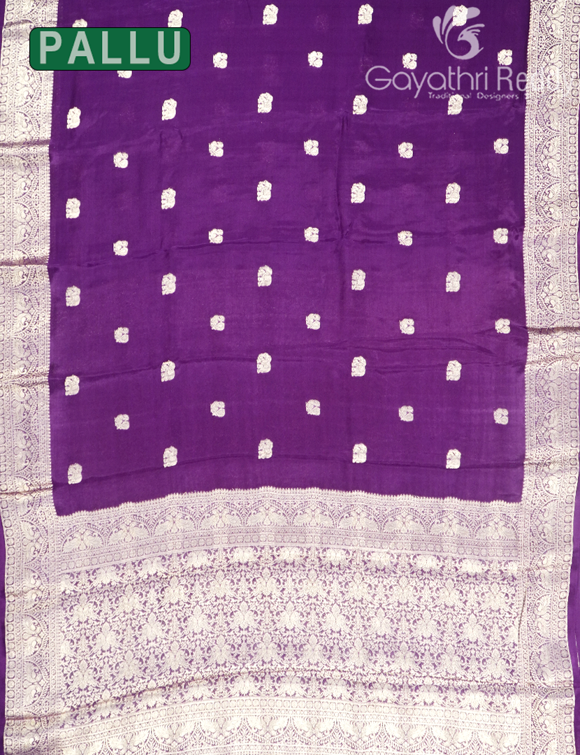 BANARAS CHIFFON SAREE-BCH7