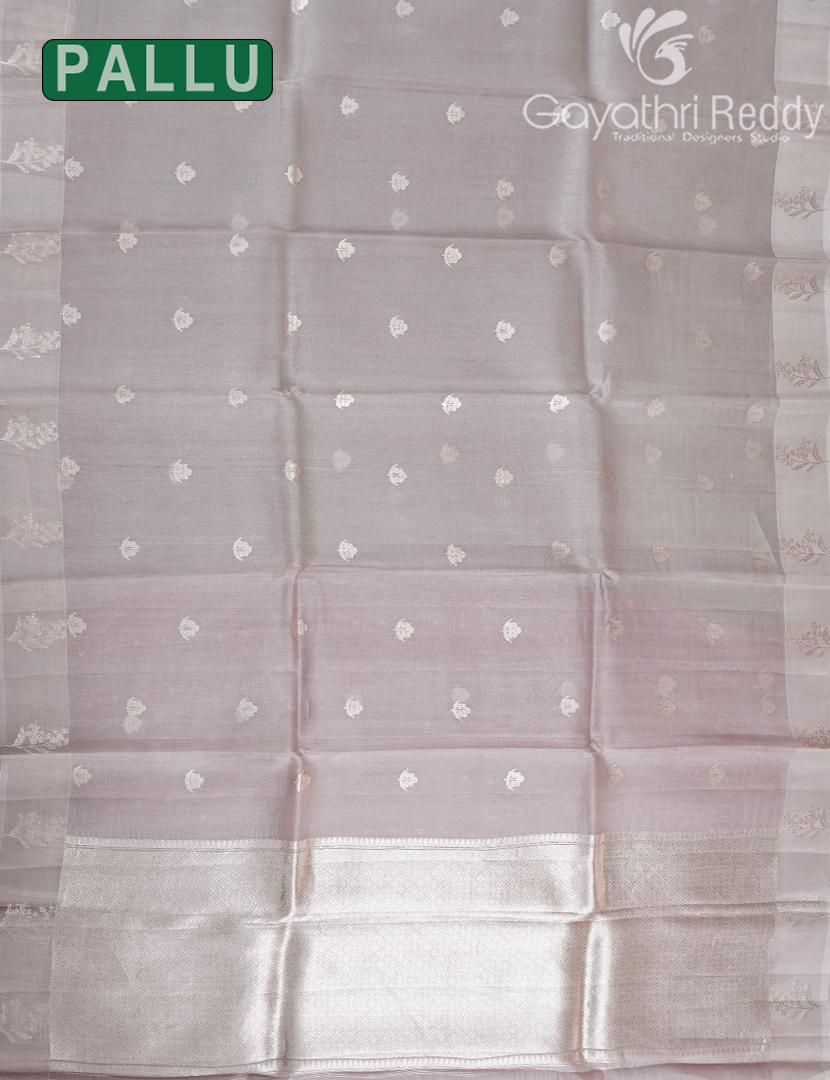 PURE BANARAS KORA SILK-BKS116