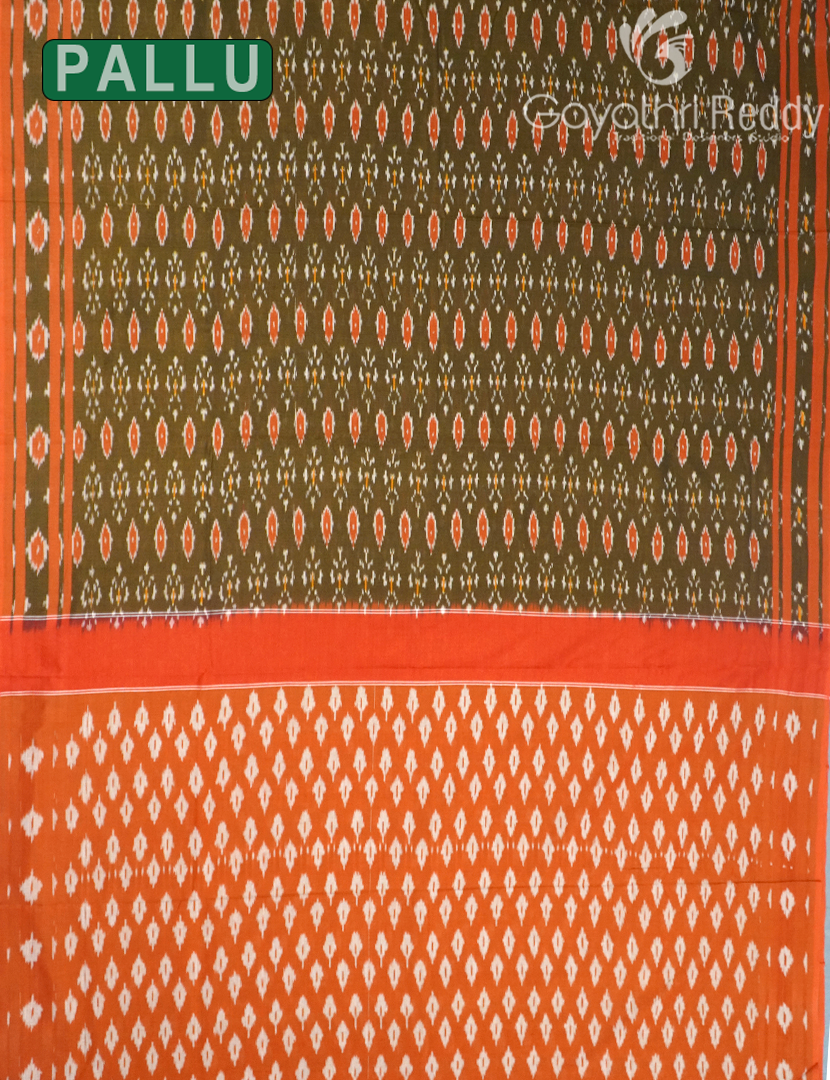 PURE IKKAT COTTON SAREE-IKC1110